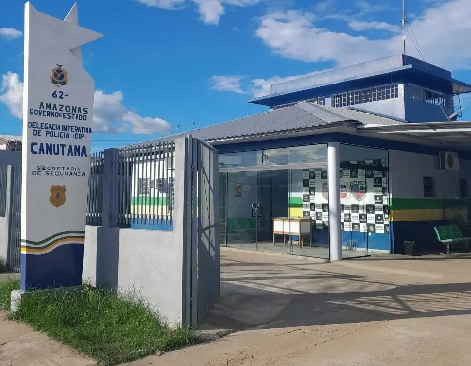 foto de jovem preso por tráfico de drogas em canutama