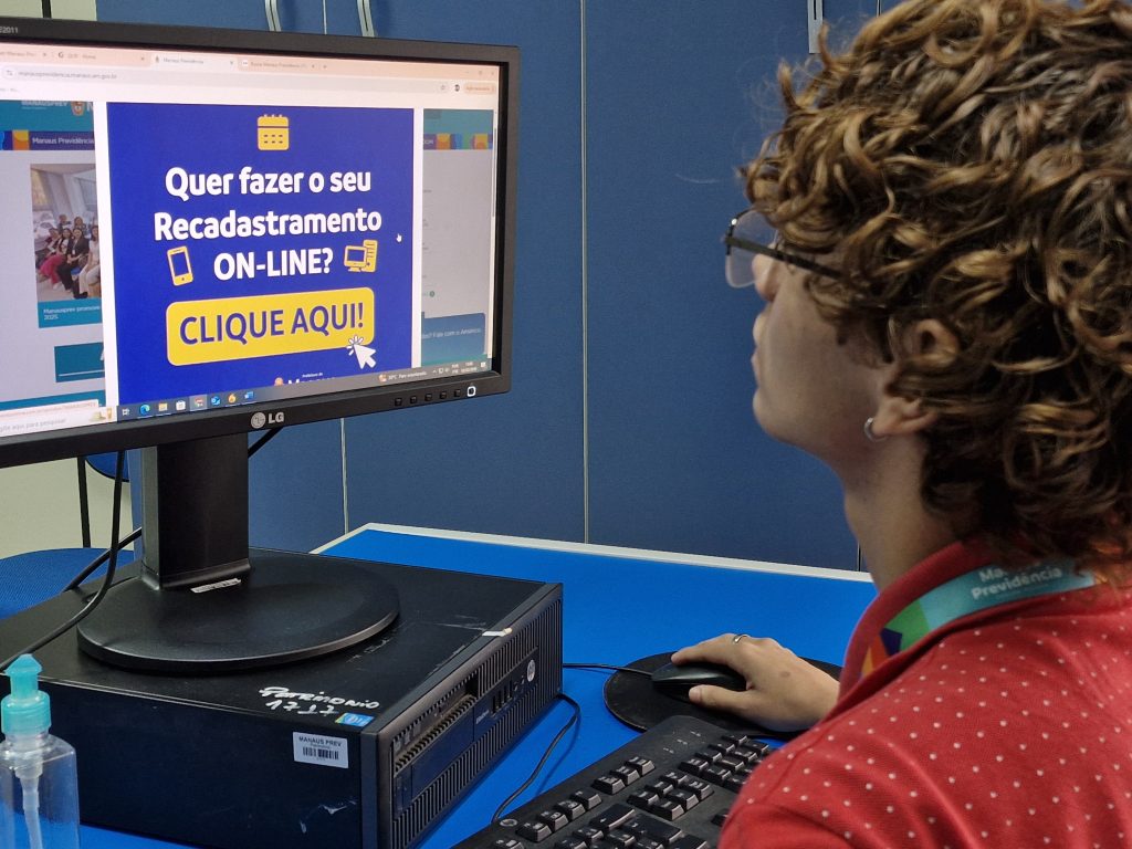 Imagem ilustrativa sobre o recadastramento da Manaus Previdência