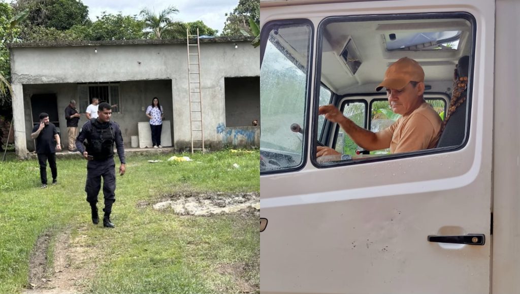 imagem de militar aposentado encontrado morto