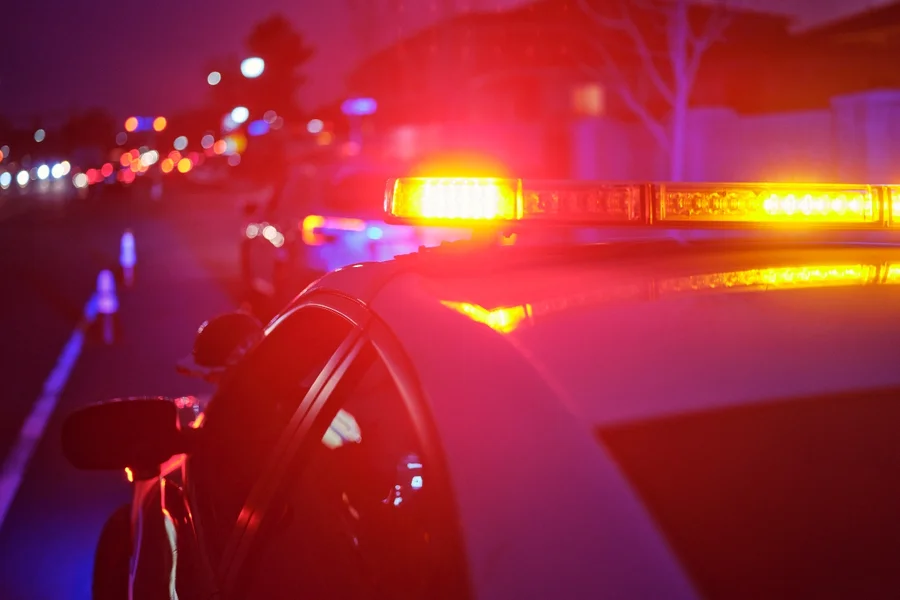 Motorista de aplicativo em cena do crime em Francisco Beltrão