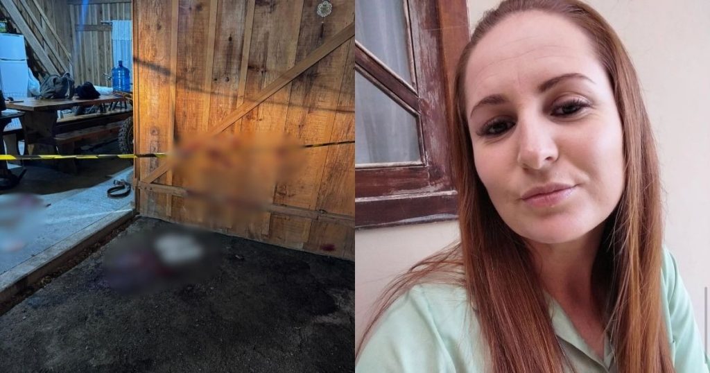 Foto de Pricila Maria Dolla Gomes, vítima de feminicídio em Rio Negrinho