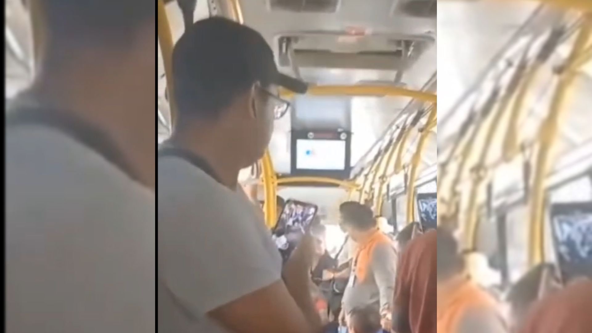 passageiros reagem a assalto em ônibus