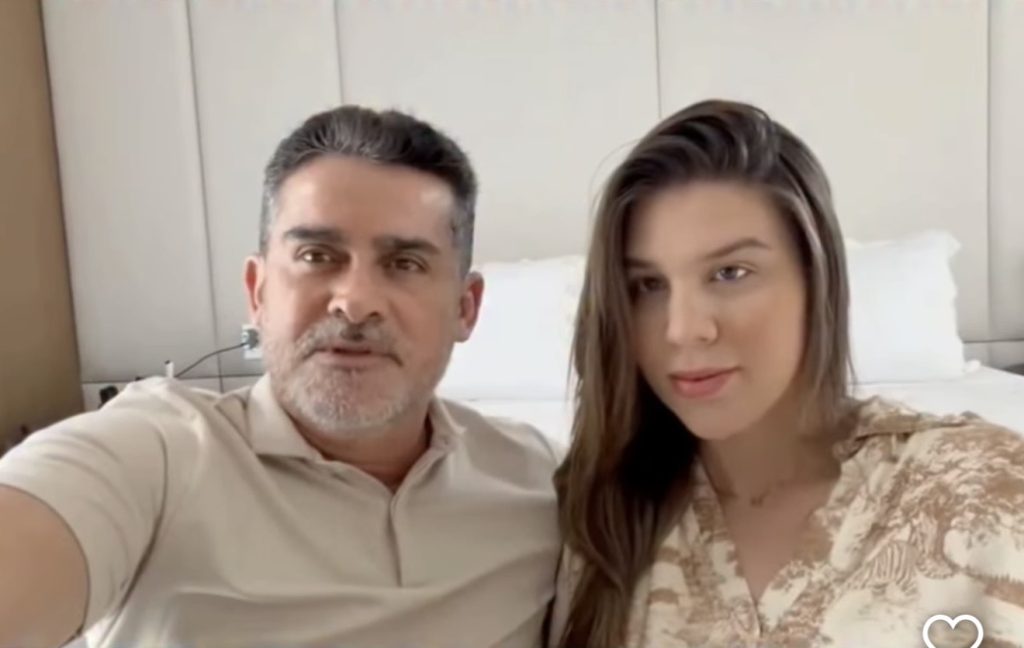 Prefeito David Almeida agradecendo apoio após a morte de seu filho