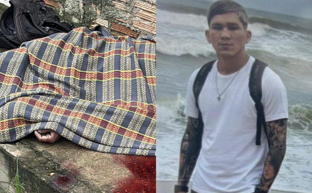 fachada de rua no bairro flores em manaus onde ocorreu crime de latrocinio contra isaque simões da silva