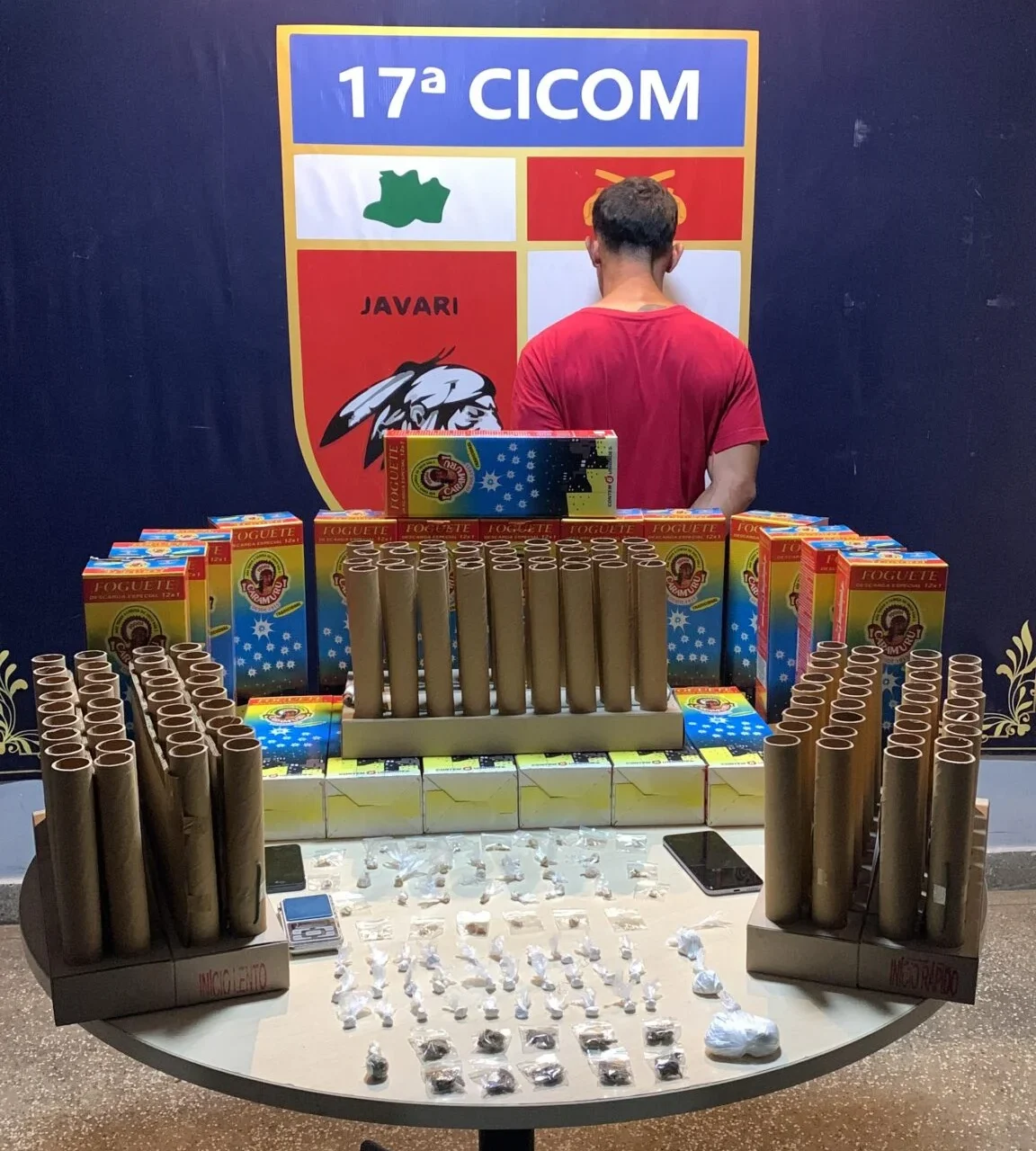 queima de fogos em manaos