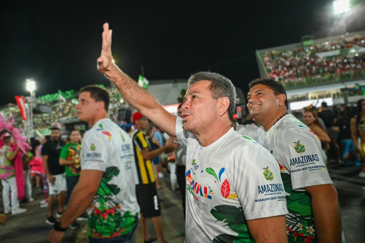 Vice-governador Tadeu de Souza no Carnaval na Floresta 2026 em Manaus