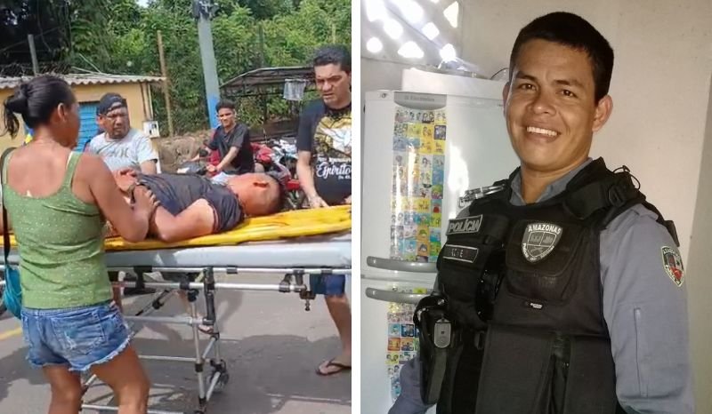 Veículo com vestígios de sangue encontrado na investigação da morte do cabo Ironei Nogueira Gonçalves