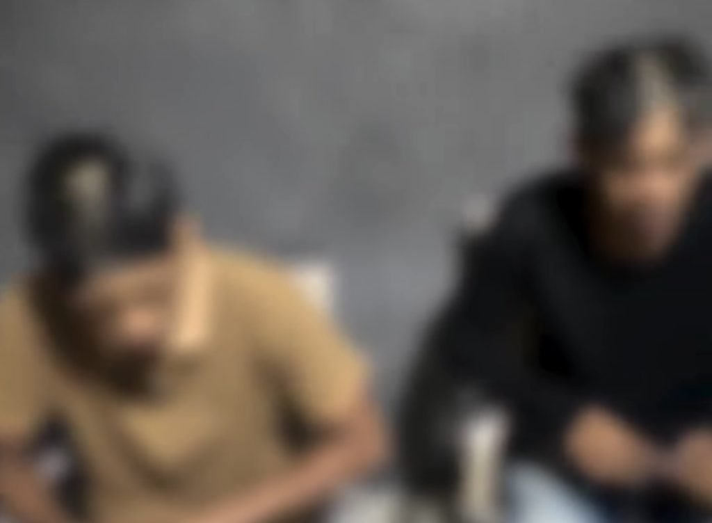 imagem do vídeo sobre suposta tortura em coari