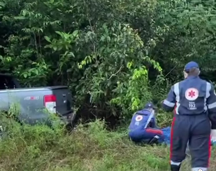 ponto de ônibus na br-174 onde ocorreu o acidente