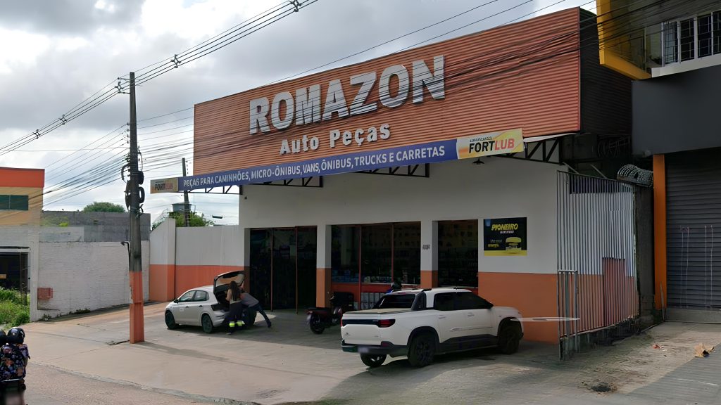 imagem de uma loja de autopeças em Manaus