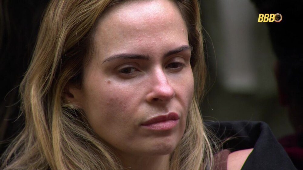 Ana Paula Renault participante do BBB 26 durante a dinâmica Barrado no Baile