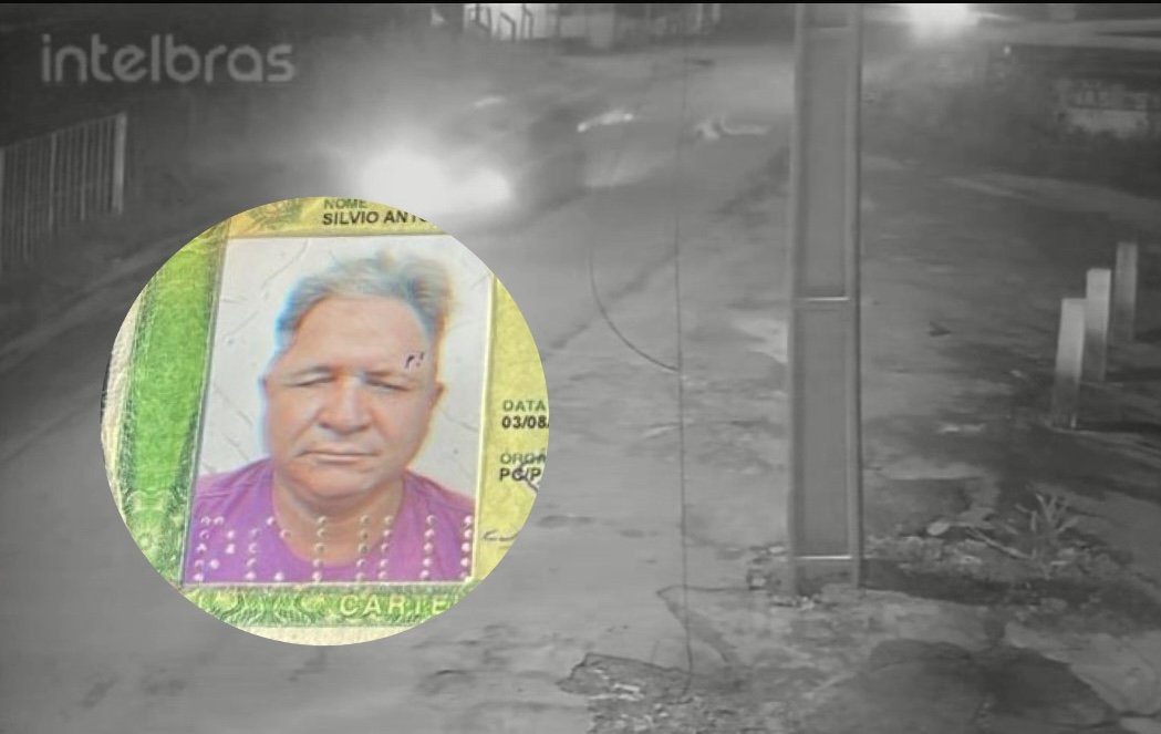 Local de atropelamento fatal na Avenida da Floresta em Manaus.