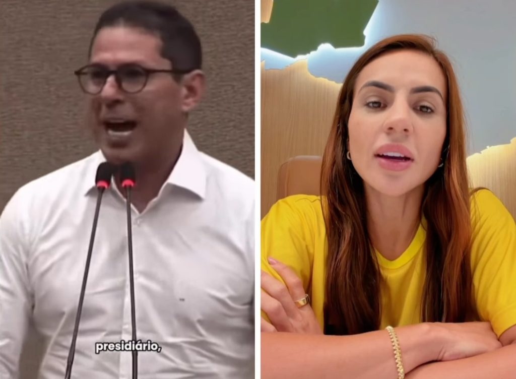 Marcelo Ramos discursando durante sessão solene em homenagem aos 46 anos do Partido dos Trabalhadores na Câmara Municipal de Manaus