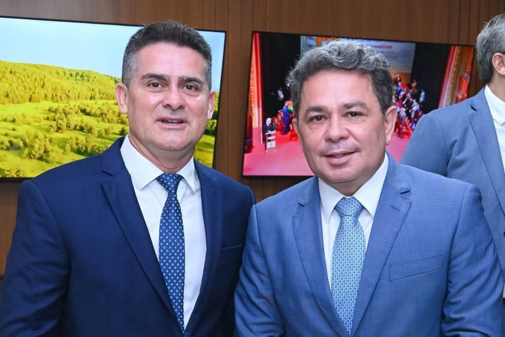 David Almeida em entrevista falando sobre o rompimento político com o vice-governador Tadeu de Souza.