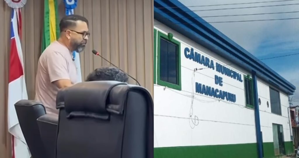 Sessão na Câmara de Manacapuru marcada por discussão entre parlamentares no plenário após acusação de machismo.