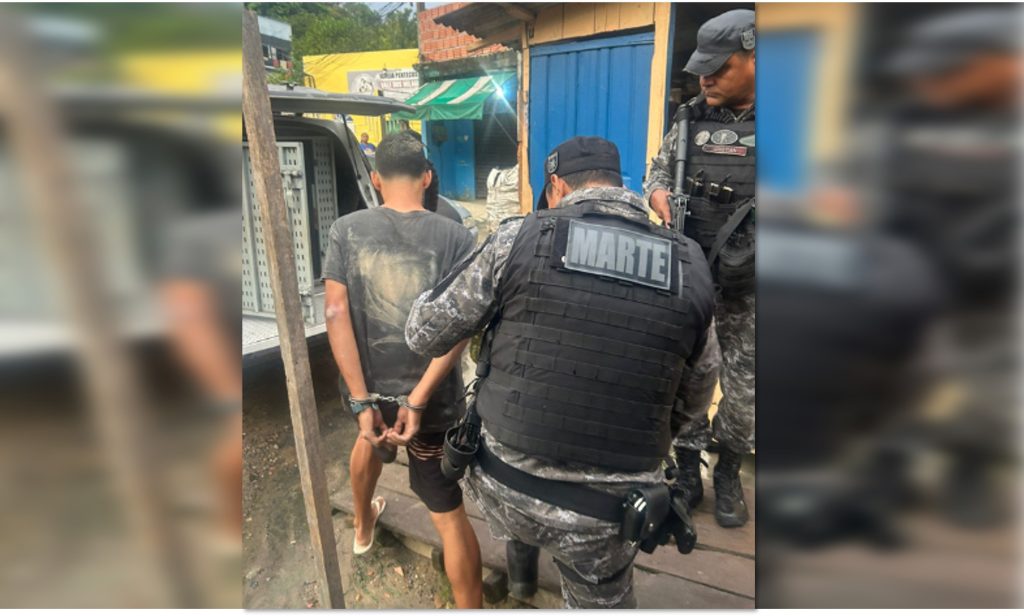 Drogas radios comunicadores e camera de seguranca apreendidos em operacao policial no bairro Mauazinho em Manaus