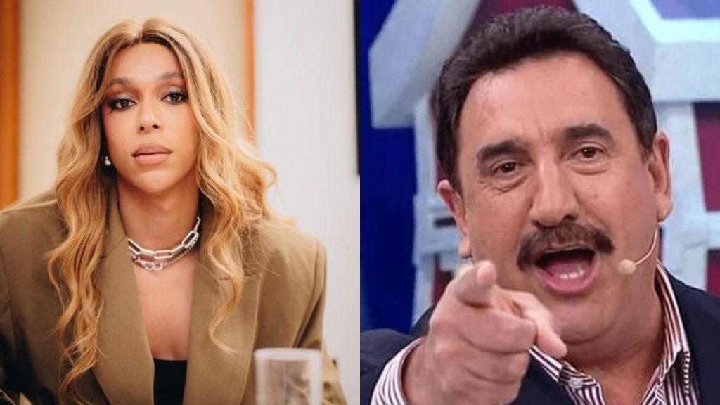 Deputada Erika Hilton e apresentador Ratinho em montagem sobre ação judicial por danos morais
