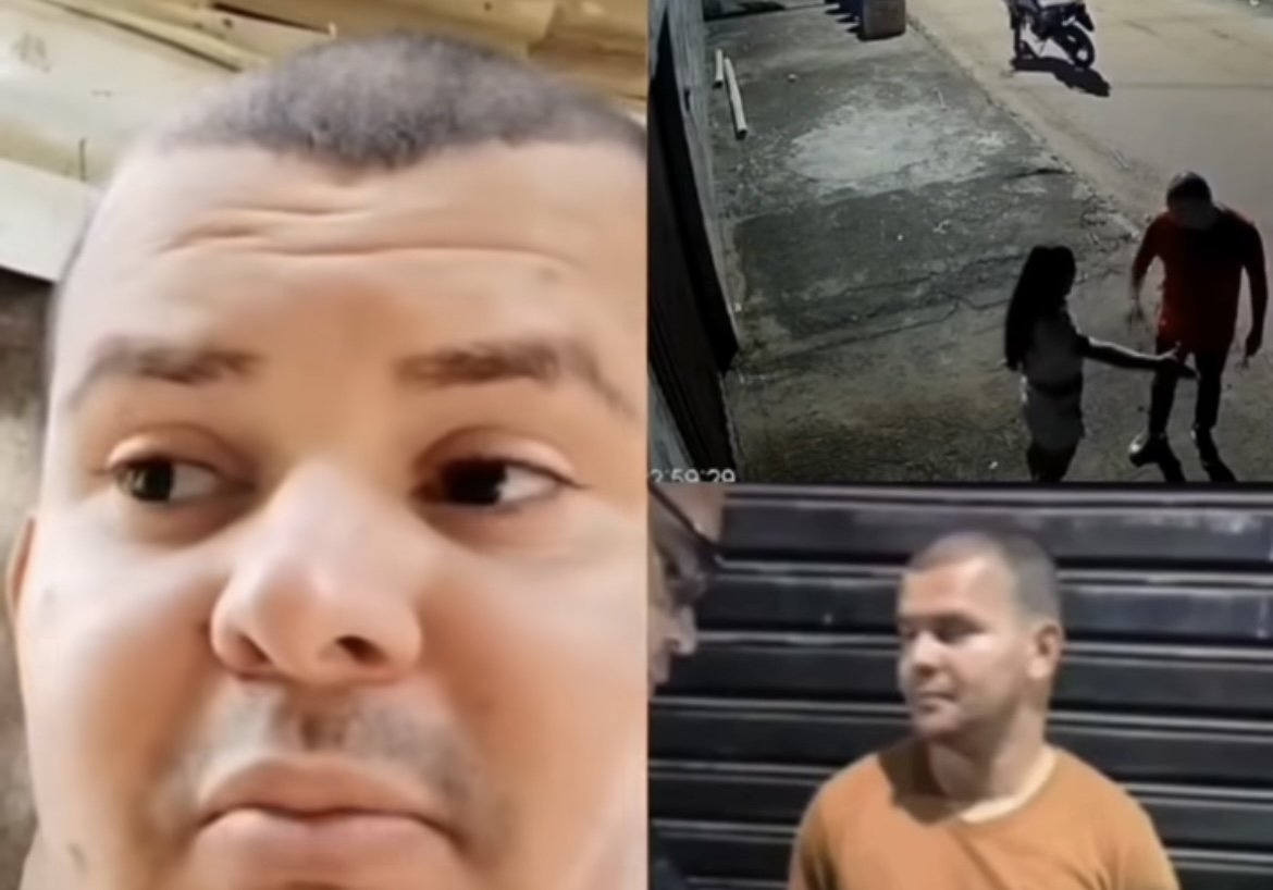 mãe confronta homem suspeito de importunação sexual contra criança em redenção no pará