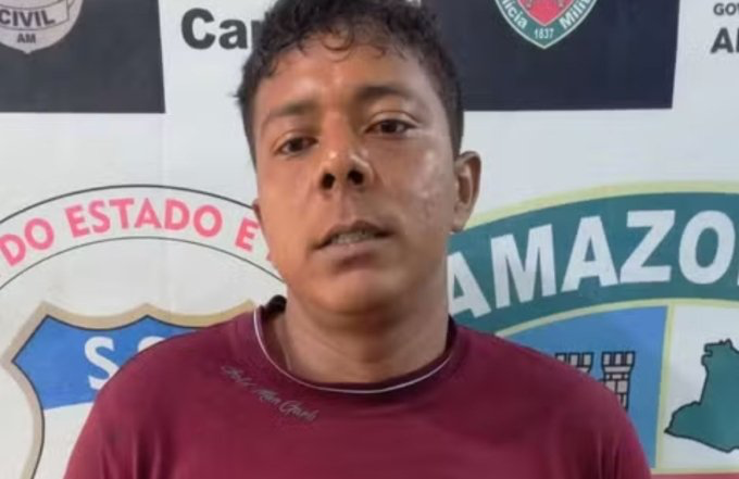 Viatura da polícia militar em atendimento de ocorrência de feminicídio no município de Carauari Amazonas.