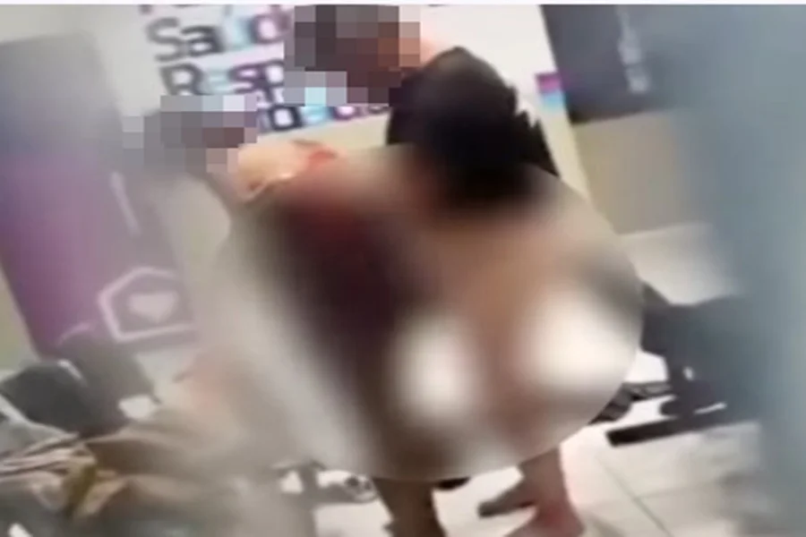 Fachada de unidade basica de saude em campina grande onde funcionario foi flagrado