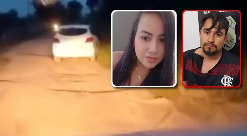 estrada rural de terra em mato grosso onde ocorreu o crime de feminicidio e agressao