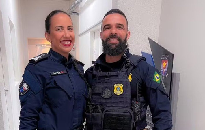 Foto de Dayse Barbosa Mattos, comandante da Guarda Municipal de Vitória, vítima de feminicídio por policial federal.