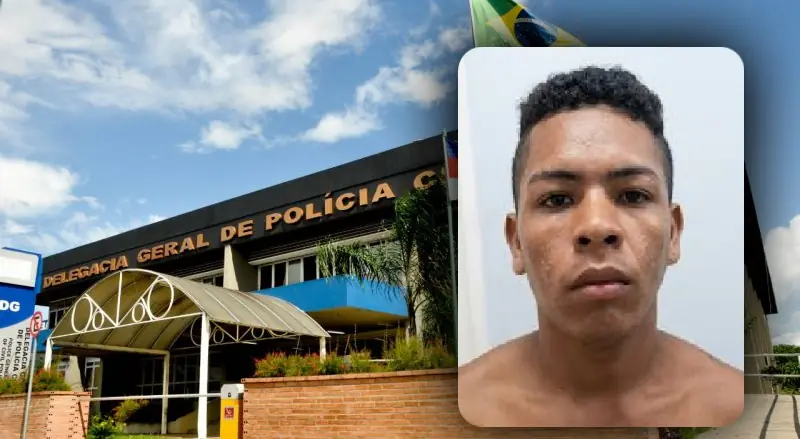 rosto de patrick joao dos santos melo suspeito de envolvimento na morte de vigilante em creche de manaus