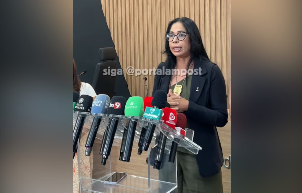 Delegada Joyce Coelho fala sobre a prisão de um desembargador aposentado em Manaus pelo crime de estupro de vulnerável