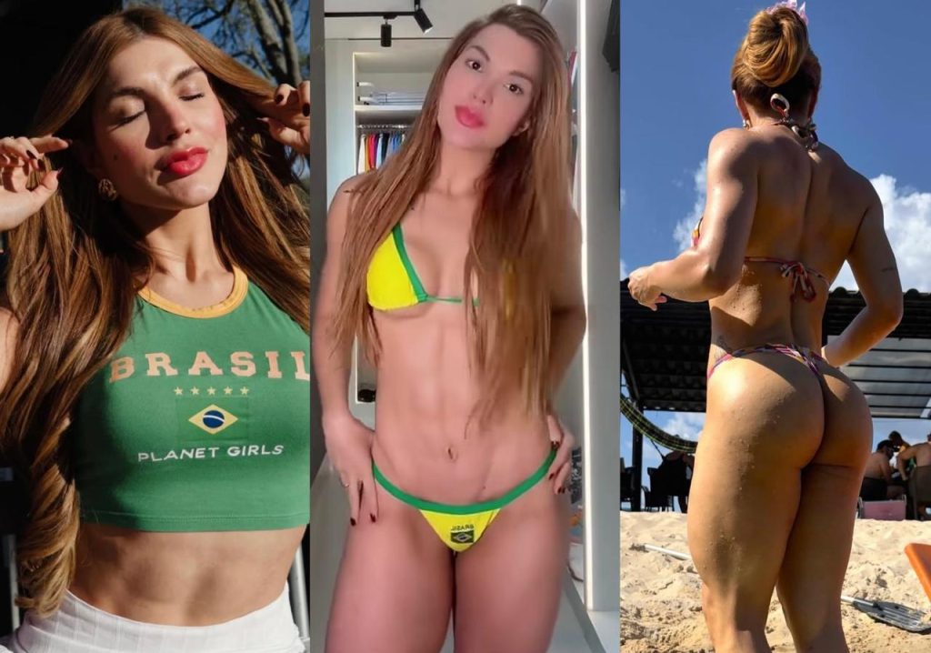 influenciadora caila carim em foto de reprodução do instagram sobre denúncia de uso indevido de imagem