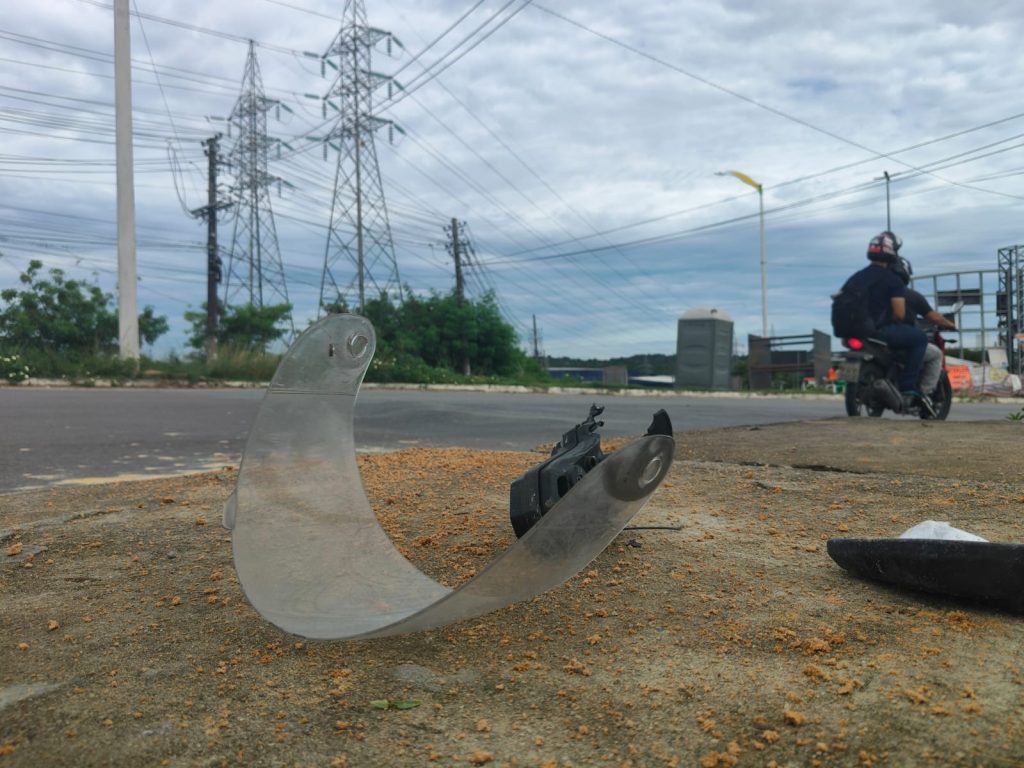 Motociclista morto em acidente na avenida Autaz Mirim no Distrito Industrial de Manaus