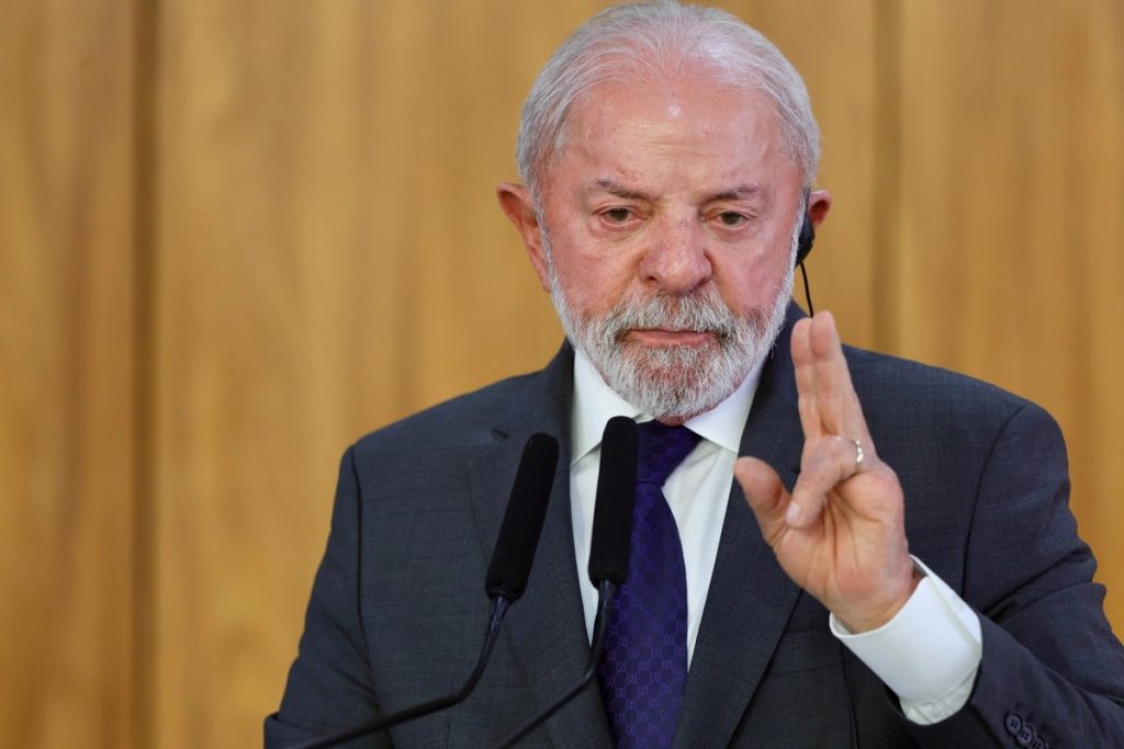 Fotografia do presidente Lula em contexto oficial para ilustrar dados de pesquisa de desaprovação da Agência Brasil