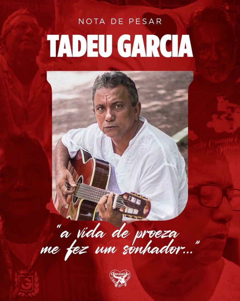 Fotografia de Tadeu Garcia compositor historico do Boi Bumba Garantido em Parintins