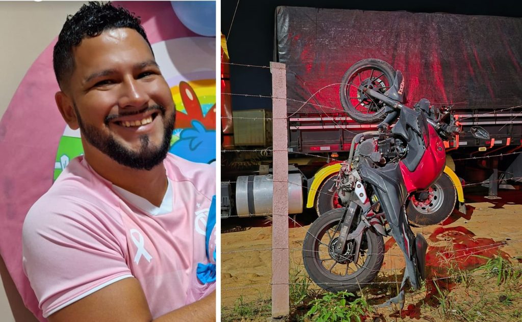 Foto de Daniel da Silva Neto motociclista que morreu em acidente na avenida Autaz Mirim em Manaus