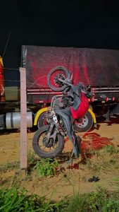 Foto de Daniel da Silva Neto motociclista que morreu em acidente na avenida Autaz Mirim em Manaus