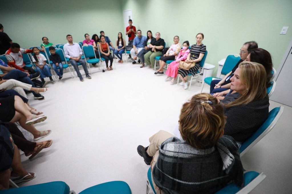 Fachada e equipamentos do novo Hospital do Sangue Idenir de Araújo Rodrigues em Manaus