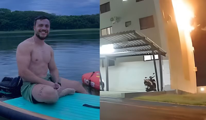 Foto do personal trainer Eduardo Werneck Stevens que faleceu apos explosao em seu apartamento em Foz do Iguacu