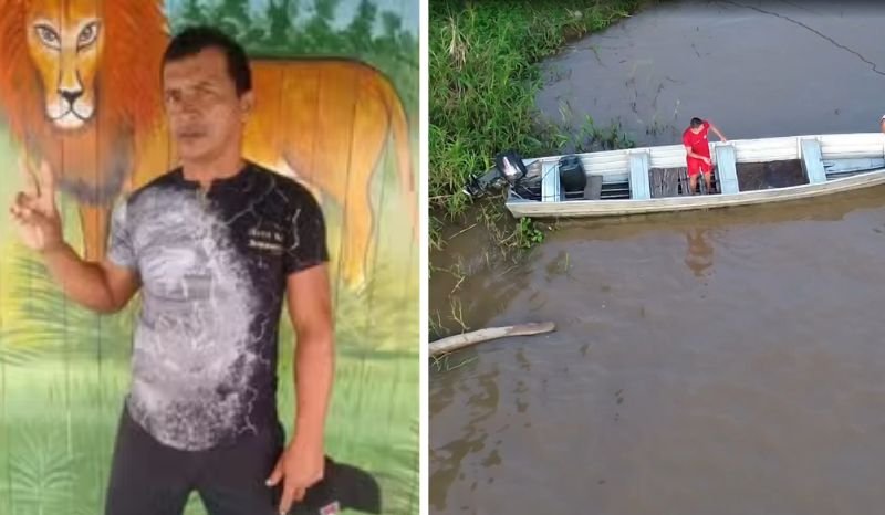 Equipes de resgate realizam buscas por pescador que desapareceu no Rio Amazonas em Itacoatiara