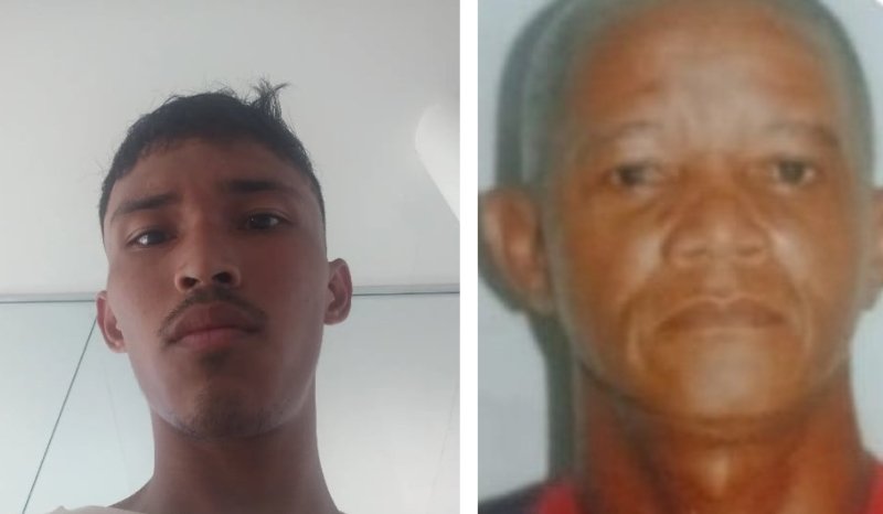 Fotos de dois homens desaparecidos em Manaus sendo procurados pela Policia Civil do Amazonas