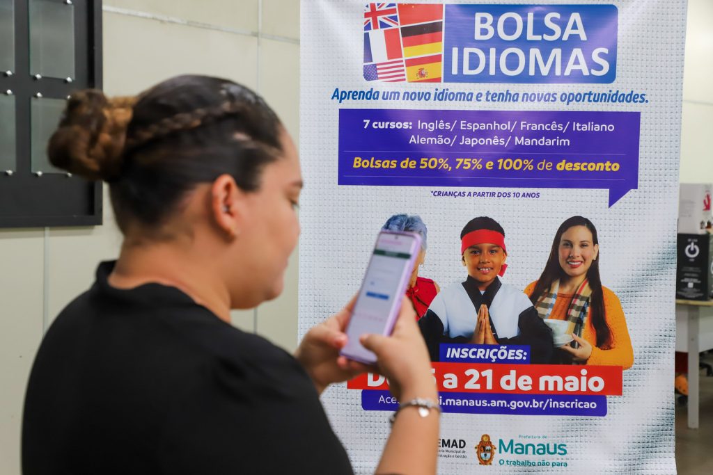 Prefeitura de Manaus lança editais para Bolsa Idiomas e Pós-Graduação 2026