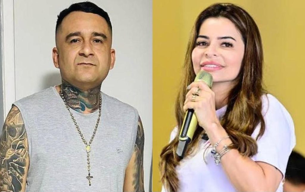Viviana Lira presidente do Fundo Manaus Solidária durante pronunciamento sobre ações sociais e entrega de pescado em comunidades de Manaus.