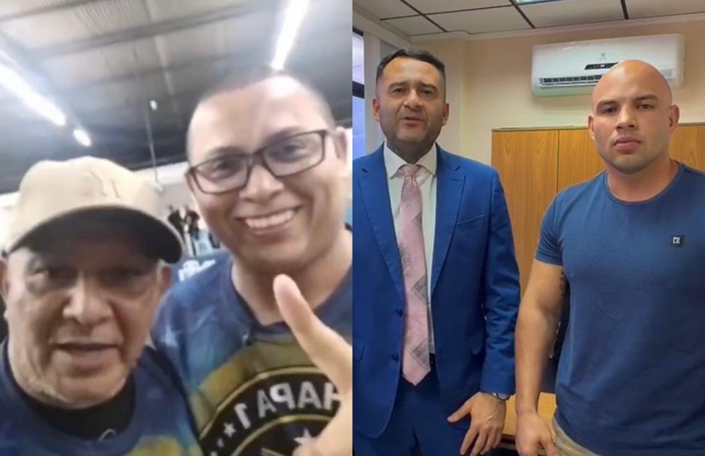 Sargento Washington durante declaração crítica após resultado da eleição da APPBMAM no Amazonas