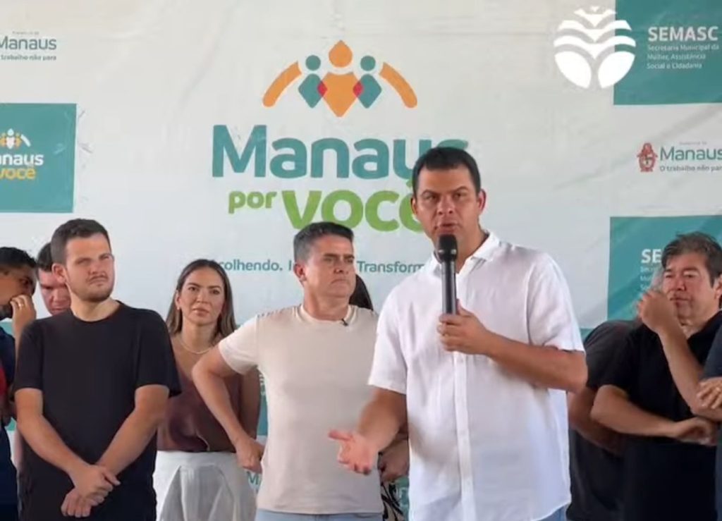 Deputado Saullo Vianna anuncia saída da Semasc para retomar mandato na Câmara Federal durante evento em Manaus