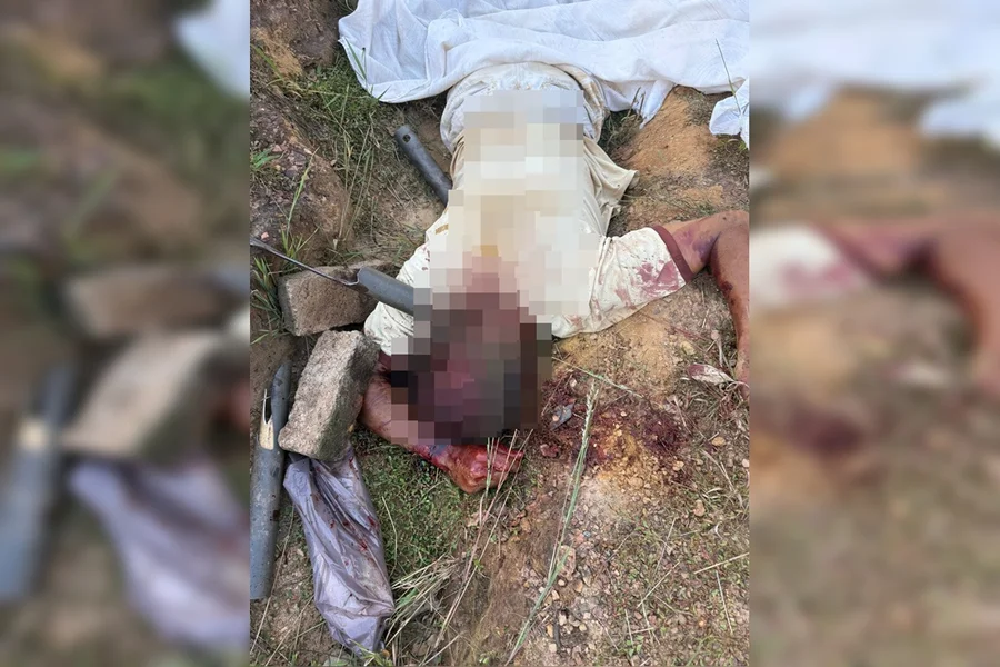 foto do suspeito amilton marques de sousa procurado por homicidio em cristalina goias