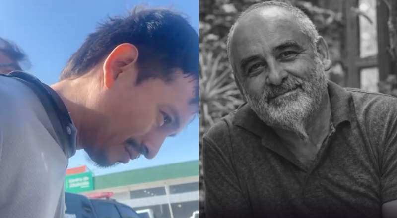 Suspeitos de envolvimento no assassinato do professor Davi Said Aidar chegando em delegacia de Manaus acompanhados por policiais