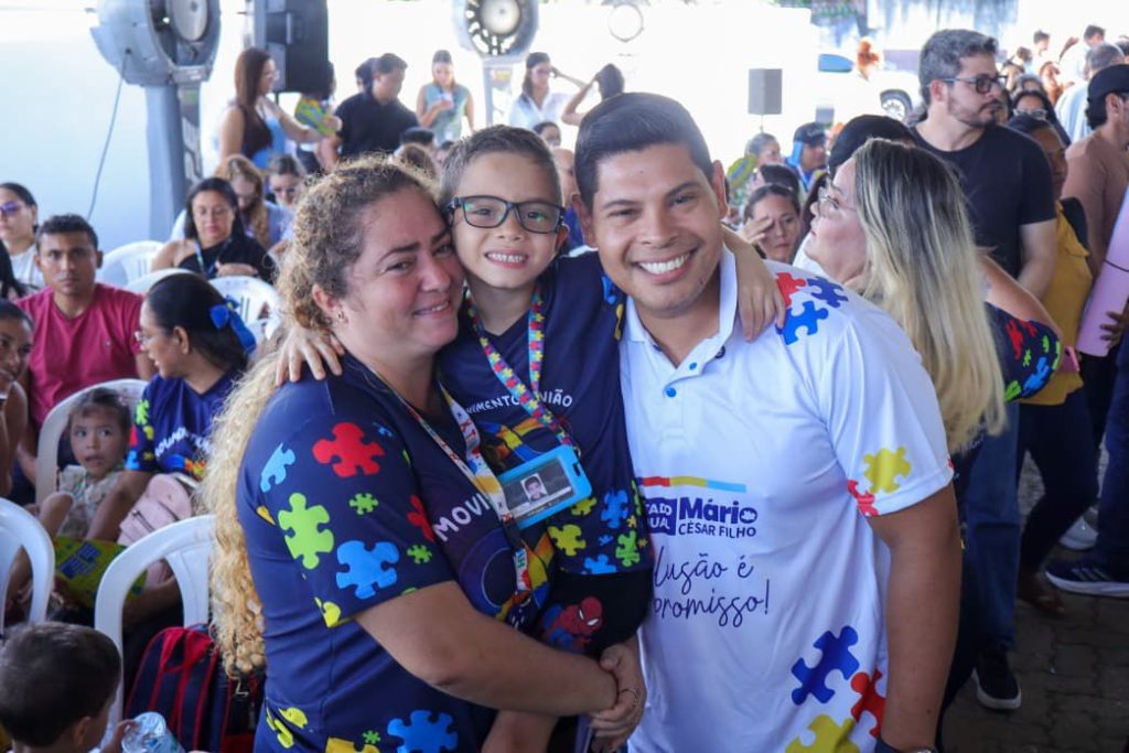Inauguração da terceira unidade do CAIC-TEA no bairro Parque Dez em Manaus para atendimento de crianças com autismo