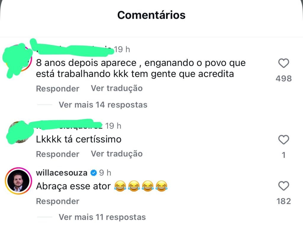 Senador Eduardo Braga aponta para obra em Iranduba durante discussão com secretário municipal