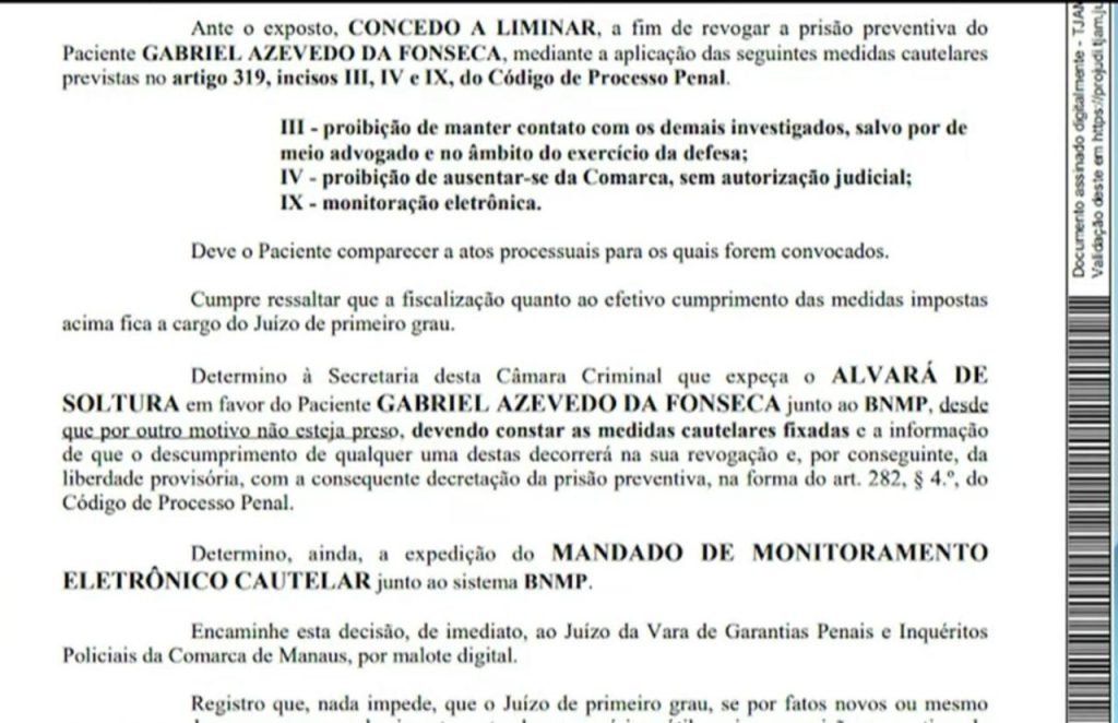 Empresário Gabriel Azevedo da Fonseca em investigação da Operação Negócio Turvo em Manaus