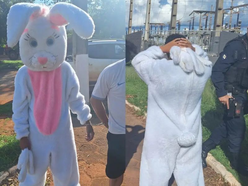 Policiais militares realizam apreensão de ovos de Páscoa e doces durante ação suspeita em Mato Grosso.