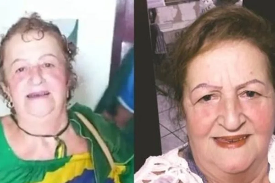 Maria de Fátima Mendonça Jacinto conhecida como Fátima de Tubarão em registro capturado de redes sociais