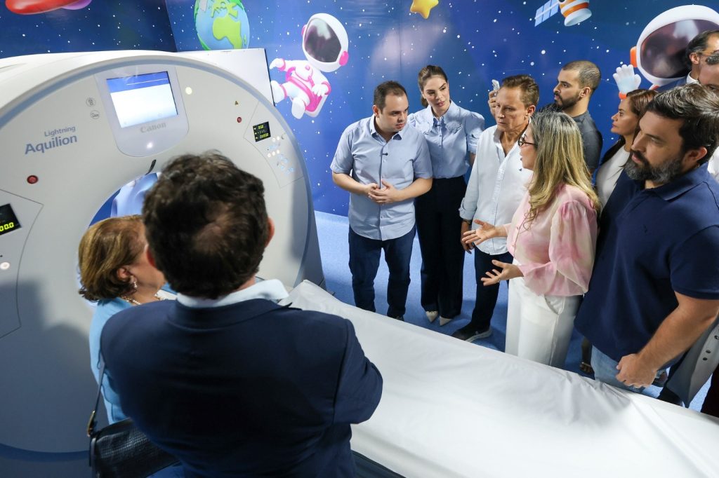Inauguração do tomógrafo no Hospital e Pronto-Socorro da Criança da Zona Oeste